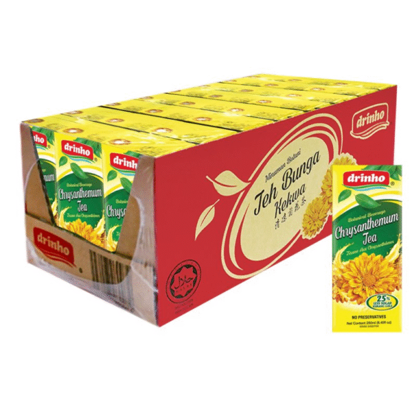 DRINHO Teh Bunga Kekwa 4*6*250ML